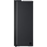LG GSLC41EPPE Stran ob strani z vodnim rezervoarjem, Total No-Frost mat crno. | Shoptok.si