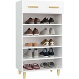 vidaXL omarica za čevlje bela 60x35x105 cm konstruiran les | Shoptok.si