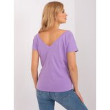 BASIC Feel Good T-shirt-RV-TS-4662.99-light purple | Shoptok.si