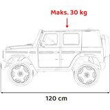  Licencirani auto na akumulator Mercedes Benz EQG 4x4 - crni | shoptok.hr