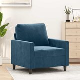  Fotelja plava 60 cm baršunasta | shoptok.hr