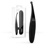 Senzi punjivi, vodootporni vibrator za klitoris (crni) | shoptok.hr