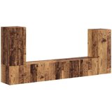  Set TV komoda 4 pcs Staro drvo Konstruirano drvo | shoptok.hr