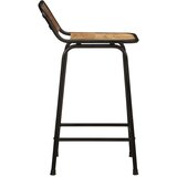  Barske stolice 2 kom 46x35,5x80 cm puno drvo grubo mango | shoptok.hr