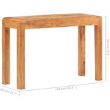  Konzolni stol 110x40x76 cm drvo bagrema s premazom boje meda | Eponuda.ba