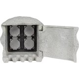 Heitronic 37505 Vrtna utičnica 4-struki Siva Cijene