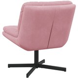  Stolac za opuštanje s rotacijom Ružičasta 63 x 75 x 76 cm | shoptok.hr