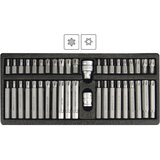 Yato torx nastavki (izvrtani) in ribe (kvadratni torxies), komplet 42 delov, za raglje 3/8 "in 1/2", (21230823) Cene