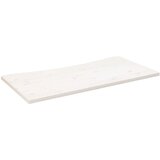  Ploča za radni stol bijela 110x60x2,5 cm od masivne borovine | shoptok.hr