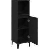  Ormar za kupaonicu Crna Hrast 30x30x100 cm Konstruirano drvo | shoptok.hr
