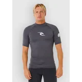 Waves UPF Perf Lycra charcoal grey