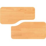  Stolić za kavu 2 pcs Voštano smeđa 100 x 69 x 35.5 cm | shoptok.hr