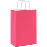  Papirnate vrećice 50 kom s ručkama ružičaste 21x11x31 cm | shoptok.hr