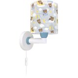 Dalber 41579T - Dečija zidna lampa BABY TEDDY 1xE27/15W/230V plava | Eponuda.com