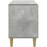 TV ormar 102 x 34,5 x 50 cm Betonska siva Konstruirano drvo | shoptok.hr