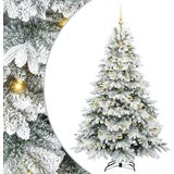 vidaXL Umestno božično drevo med 300 LED Zelena 210 cm PE in PVC | Shoptok.si