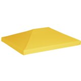 vidaXL Streha za paviljon 270 g/m² 4x3 m rumena, (20692699) | Shoptok.si