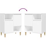  Komoda bijela 60 x 35 x 70 cm od konstruiranog drva | shoptok.hr