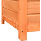  Kućica za pse od masivne borovine i jelovine 120 x 77 x 86 cm | shoptok.hr