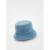 Reserved - Šešir bucket hat od trapera - bljedoplavo