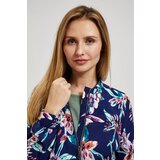 Moodo Women's patterned jacket - navy | shoptok.hr