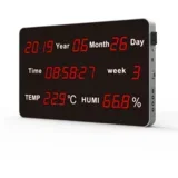 huato veliki led digitalni sat HE218B