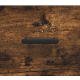 vidaXL Komoda dimljeni hrast 34,5x34x90 cm inženirski les | Shoptok.si