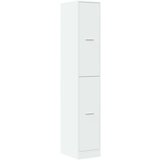 vidaXL Lekarniška omara bela 30x41x174,5 cm iverna plošča | Shoptok.si
