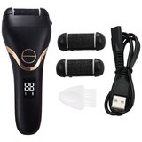 INF USB električni pilnik za pete z LED zaslonom, 3-stopenjski, polnljiv Black, (5000283892) | Shoptok.si