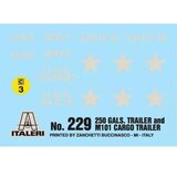  Italeri: Maketa prikolica za prevoz tekočin 250 Gal. M101 Cargo - 1:32 | Shoptok.si