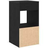  Noćni ormarići s ladicom 2 kom crni hrast 35x34x66,5 cm | shoptok.hr