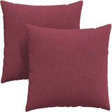 vidaXL jastučići za sofu 2 pcs vinska crvena 60 x 60 cm tkanina | shoptok.hr