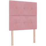 vidaXL Naslon za glavo z gumbi Roza 80 cm Žamet, (22052729) | Shoptok.si