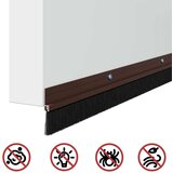  Skrbniki za vrata z vijaki 12 pcs Rjava 100 cm, (5000113380) | Shoptok.si