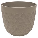 MULTY HOME EU5100650 saksija Melody Scallop 36 cm (tamno krem) ( EU5100650 ) Cene