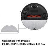 INORCO Nadomestne krpe za brisanje za F9, D9, D9 Pro, D9 Max Black in robotski sesalnik L10 Pro, (22021998) | Shoptok.si