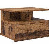  Lebdeća noćna ormarić s ladicama Staro drvo 40 x 31 x 28 cm | shoptok.hr