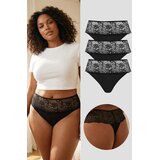 Trendyol Ženski set gaćica TBBSS26CM00003, Crni | Eponuda.com