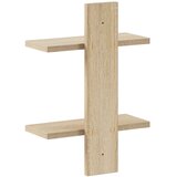  Zidna polica Hrast sonoma 30 x 13.5 x 43 cm Prerađeno drvo | shoptok.hr