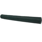 vidaXL Šesterokotna ograja Zelena 1.2x10 m Jeklenka | Shoptok.si