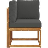  Vanjski kutni kauč Čvrsto drvo akacije | shoptok.hr