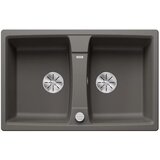 Blanco sudoper LEXA 8 InFino SILGRANIT VULKAN SIVA, s dalj. upr. | shoptok.hr