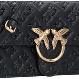 Pinko Torba za čez ramo 'Love One' zlata / črna | Shoptok.si