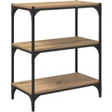 vidaXL Knjigovni omar artisan hrast 40 x 33 x 70.5 cm Konstruiran les | Shoptok.si