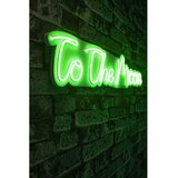 Wallity Zidna LED dekoracija Namaste, 375 cm, IP67, 12V, Roze Cene