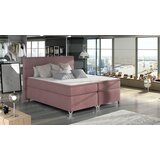 ELTAP Boxspring krevet Amadeo s LED rasvjetom i spremitem-140x200-Mat Velvet 63 | shoptok.hr