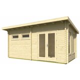 Male kuće Drvena kuća TURIS 530 × 290 cm sa šindrom | shoptok.hr