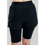 STRIX ženski šorc ULTRA 2in1 Black
