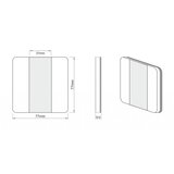  LDST DU-01-SS-BC10 - DUO osvetljenje za stepenište 10xLED/1,2W/230V | Eponuda.com