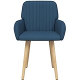  Trpezarijske stolice 2 pcs Tkanina Plava 56,5 x 50 x 87,5 cm | Eponuda.com